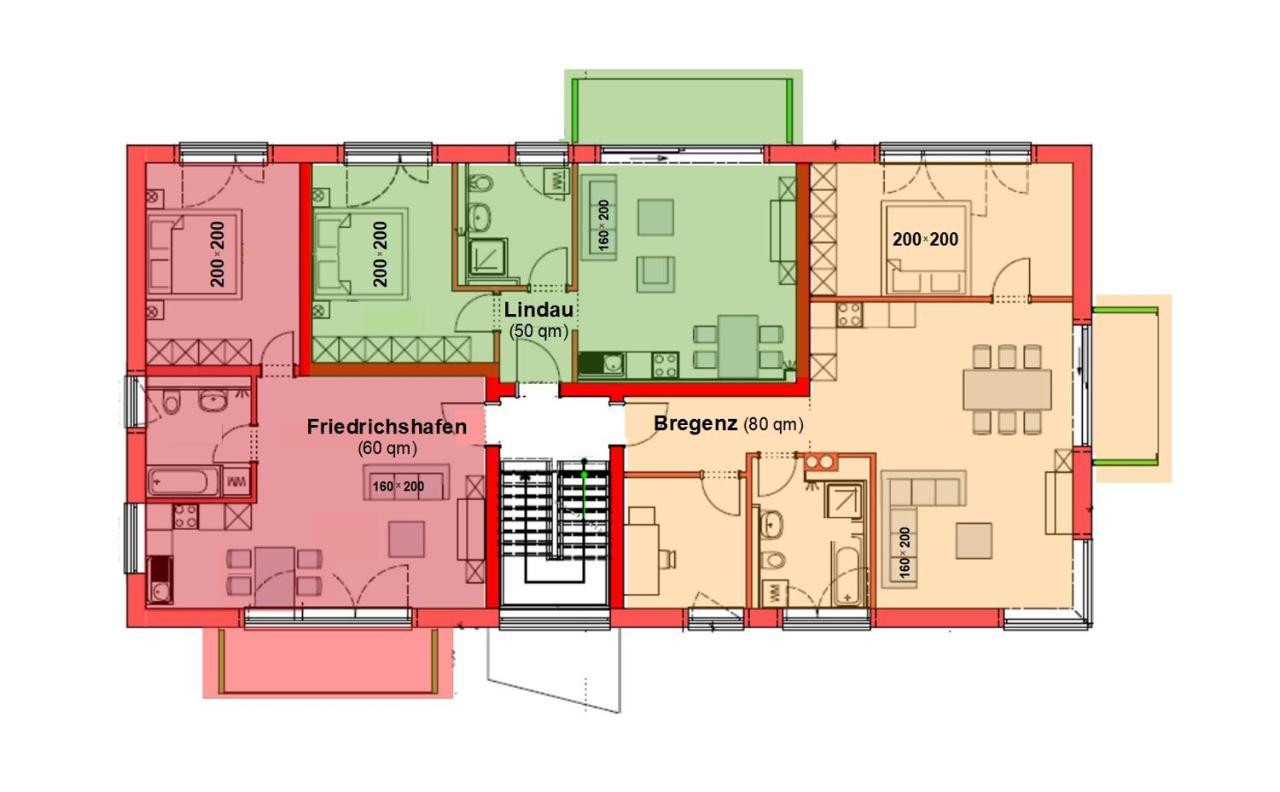 Ferienhaus Seezeichen Wasserburg Exteriér fotografie